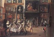 Peter Paul Rubens The Great Salon of Nicolaas Rockox's House (mk01) oil painting